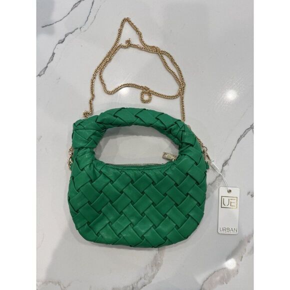 Urban Expressions NWT Nadia Crossbody Bag in Kelly Green - Picture 3 of 5